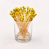 100PCS  Fruit Stick Bamboo Pick Buffet Cupcake Fruit Fork Party Dessert Salad Stick Cocktail Skewer For Wedding Decor