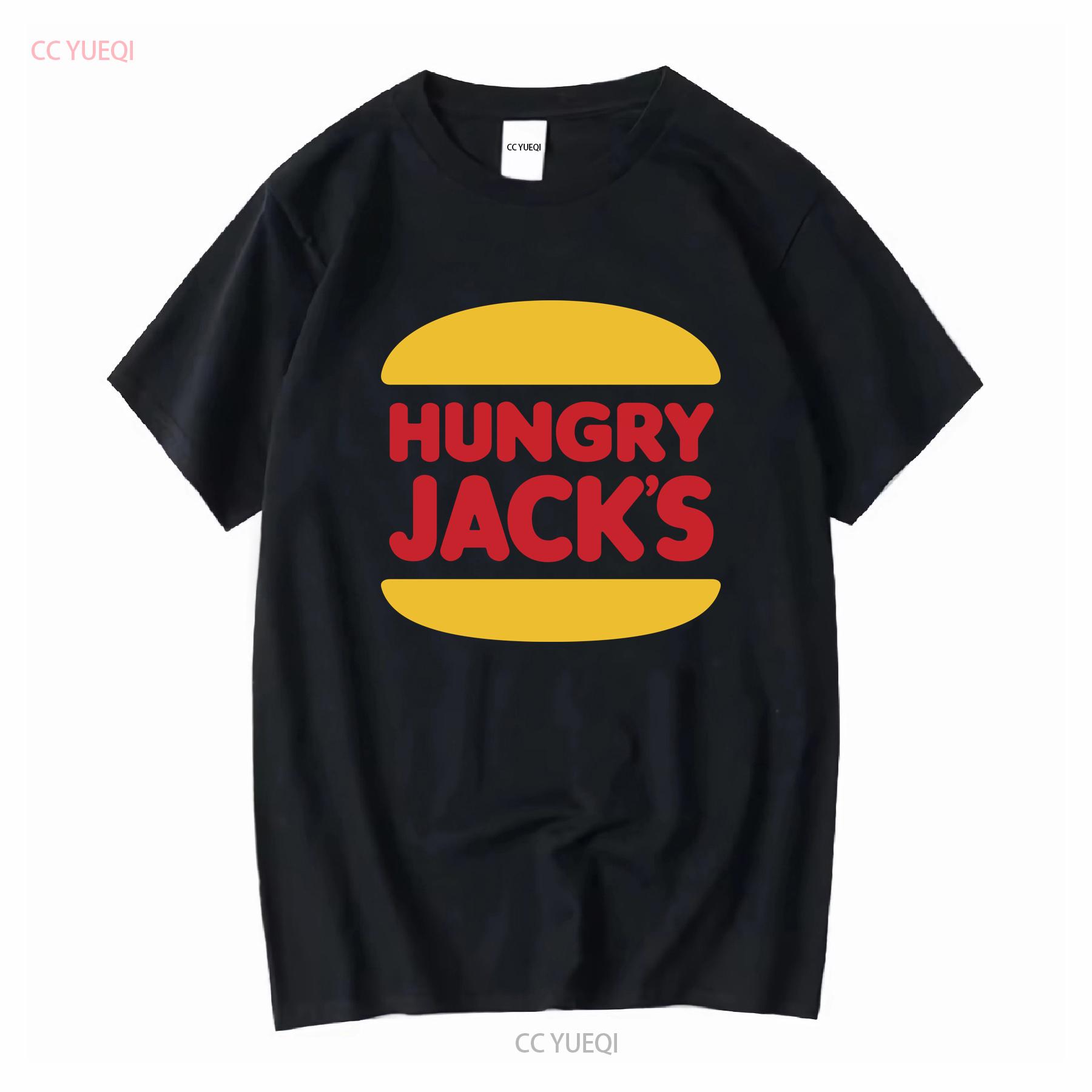 

Hungry Jacks Restaurant T Shirt long or short sleeves vintage Washed Comfortable Unisex homme Stylish fashion Soft graphic 3XL