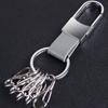 Minimalist Men's  Leather Car Key Ring Durable Car Key Holder Waist Hanging Key Chain  Party Gift