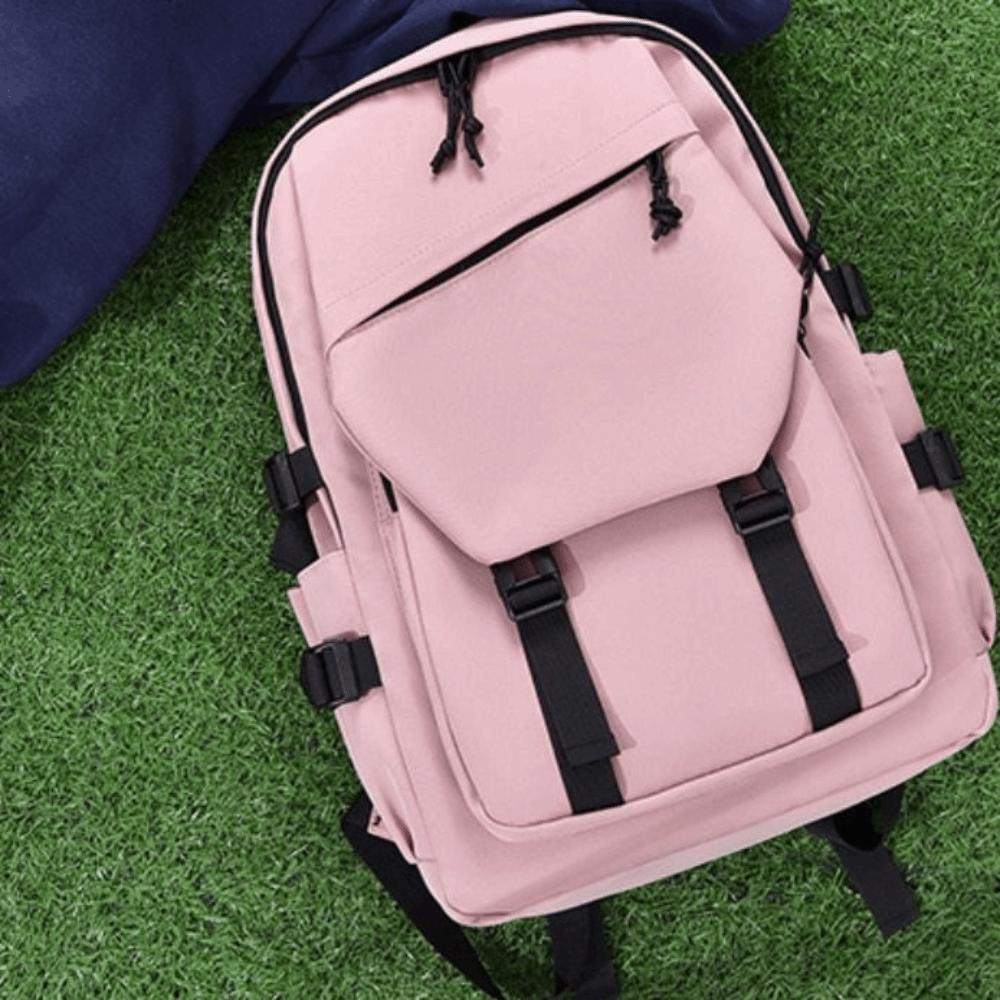 Waterproof Student Schoolbag Large Capacity Laptop Bag Storage Travel Knapsack  Unisex