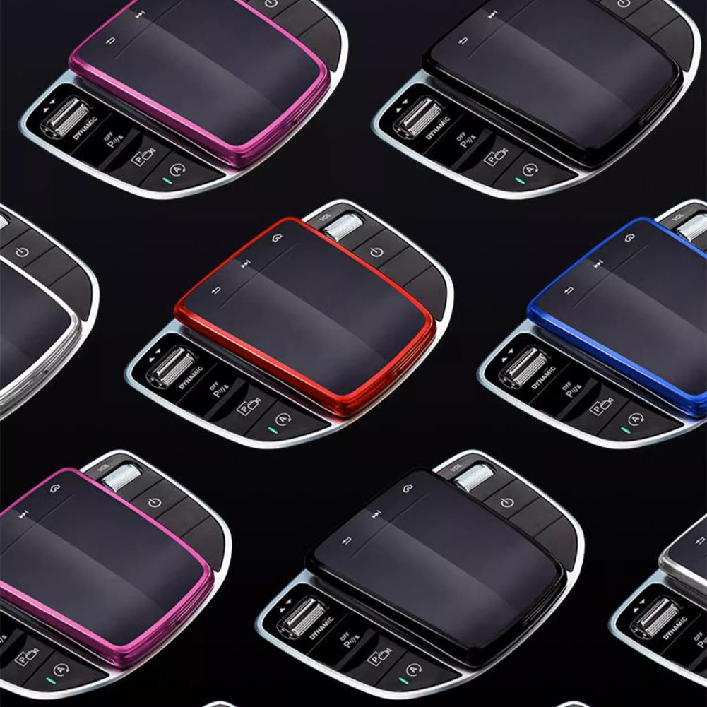 TPU Car Center Control Mouse Screen Protector Cover Accessories For Mercedes Benz E Class19-23 C Class19-21 GLC 20-22 EQC 20-23