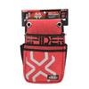 SK11 SPIDER 3-Drawer Waist Pouch, SPD-RD-7, Red, Large Eyelets and D-Rings for Easy Attachment of Drop Protection Cords, 200mm Wide x 270mm High x 100