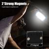 Ultra-bright LED Work Light Rechargeable Lantern Built in 3 18650 Batteries Portable Magnet Flashlight Waterproof for Camping