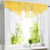 European Simple Curtains, Pole-Type Folding Envelope-Type Multi-Color Embroidered Window Screens, Simple High-Density Yarn