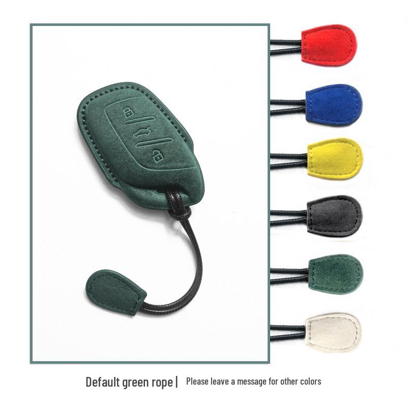 Roewe Key Case for RX5 eMAX, i5, RX8, i6, CLEVER – Suede Key Shell Holder
