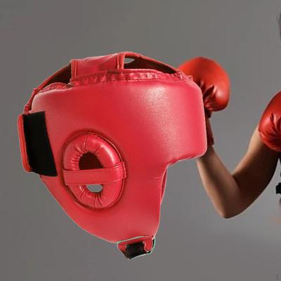 Boxing Headgear Face Cover Full Coverage Head Gear Protective Protection Guard for