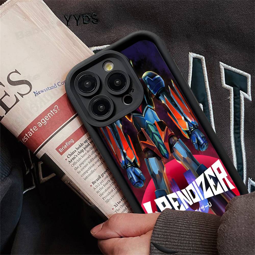 UFO R-Robot G-Goldorak Phone Case For IPhone 17 16 15 14 13 12 11 Pro Max Plus Mini Luck Cover