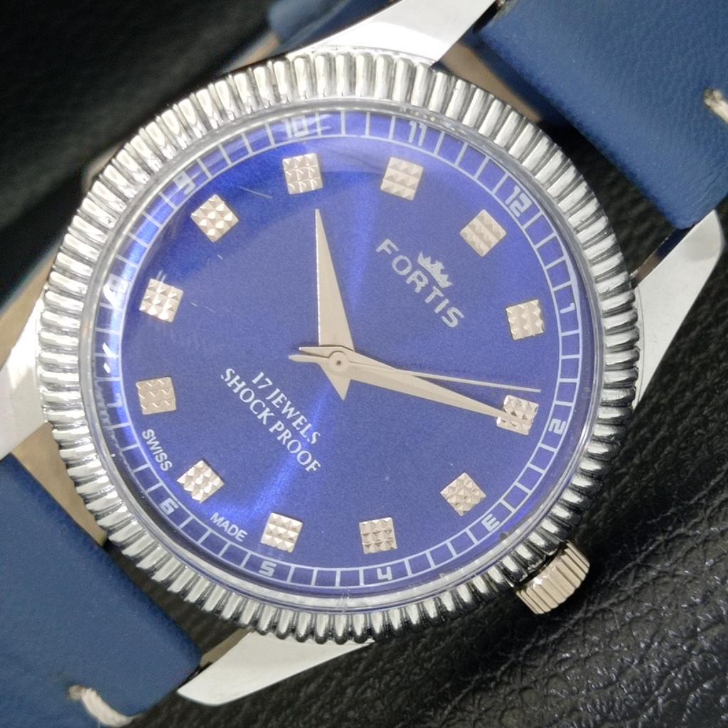 

ШВЕЙЦАРСКИЕ ВОССТАНОВЛЕННЫЕ МУЖСКИЕ ЧАСЫ С РУЧНЫМ ЗАВОДОМ, СИНИЙ ЦИФЕРБЛАТ a431017-2 R105-a431017