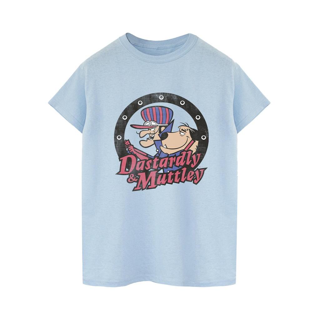 Wacky Races Męska koszulka Dastardly And Mutley Circle
