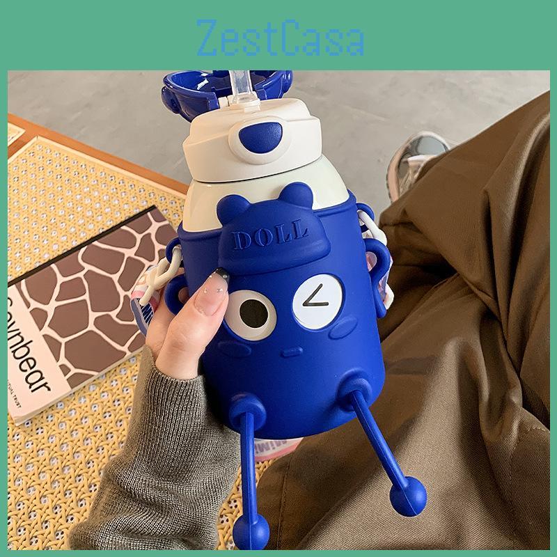 550ml Insulated Travel Mug With Leak Proof Lid For Students And Office Use