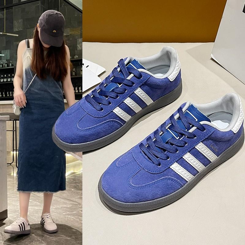Casual Sports Board Shoes Flat Bottom Color Women's Pink Shoes Women