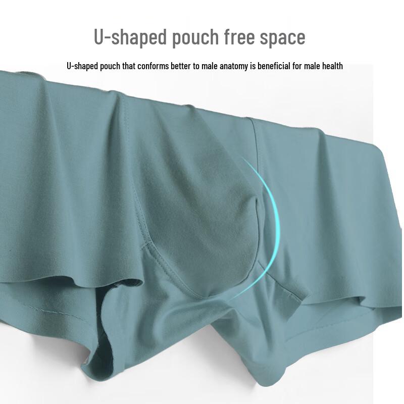 Men's 60S Modal Seamless Boxer Briefs