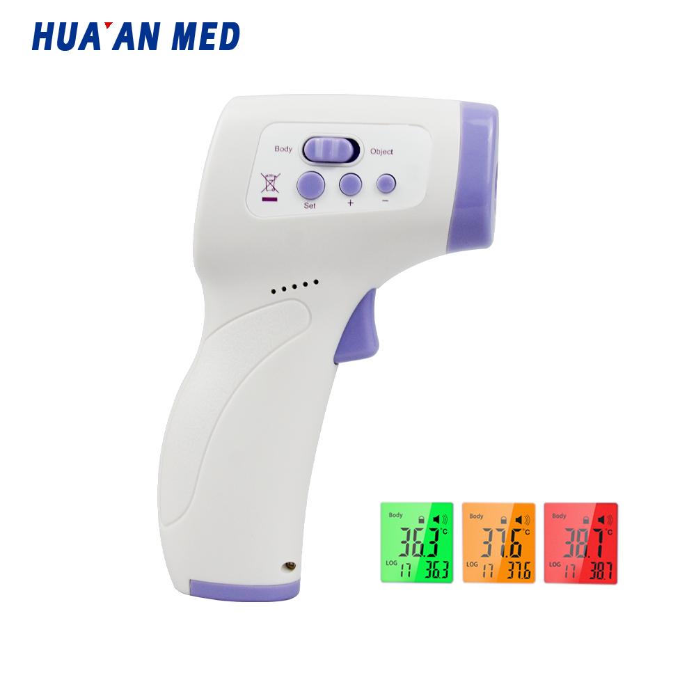 HUA AN MED Electronic Non Contact Thermometer Medical Termometro Baby Digital Thermometer Infrared Forehead Ear Thermometer ABS