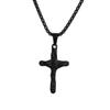 New Men and Women Fashionable Simple Cross Necklace Faith Exorcism