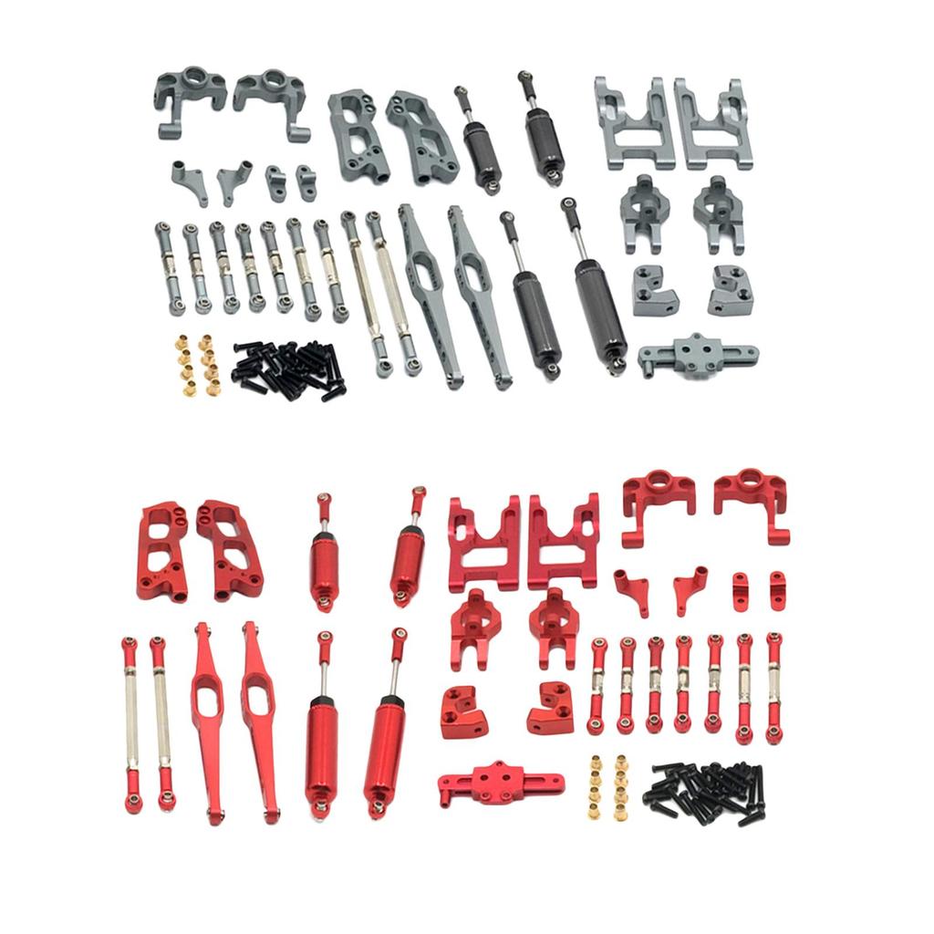 1:12 RC Metal Complete Kit Spare Front Rear Shock Absorber Steering Cups for Wltoys Fy-01 02 03 RC Car Trucks Model Buggy