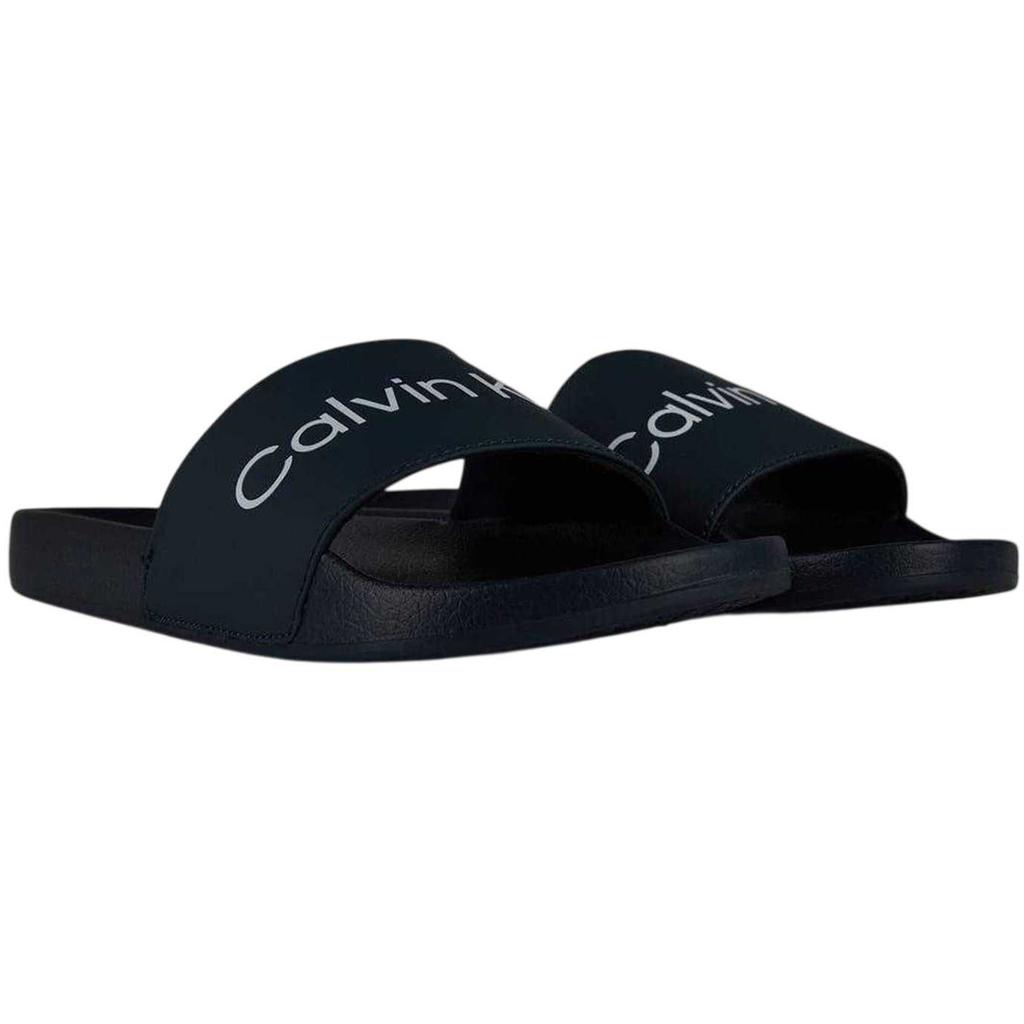 Calvin Klein Mens Flat Sliders