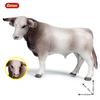 Oenux Simulation Cute Farm Animals Milk Cow Cattle Calf Angus Bull OX Buffalo Model Action Figures Educational Cute Toy Kid Gift