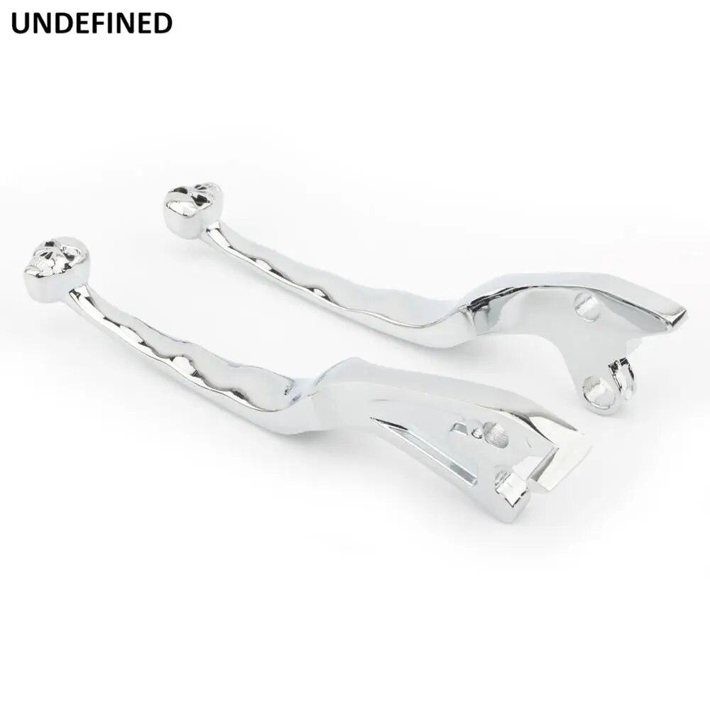 Motorcycle Chrome Skull Clutch Brake Levers Shifter Lever For Suzuki Boulevard S50 S83 C90 Intruder 800 1400 1500 1990-2007 2006