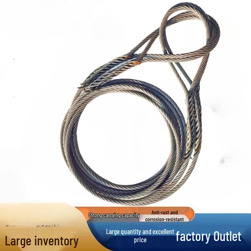 Industrial Spliced Steel Wire Rope Lifting Sling