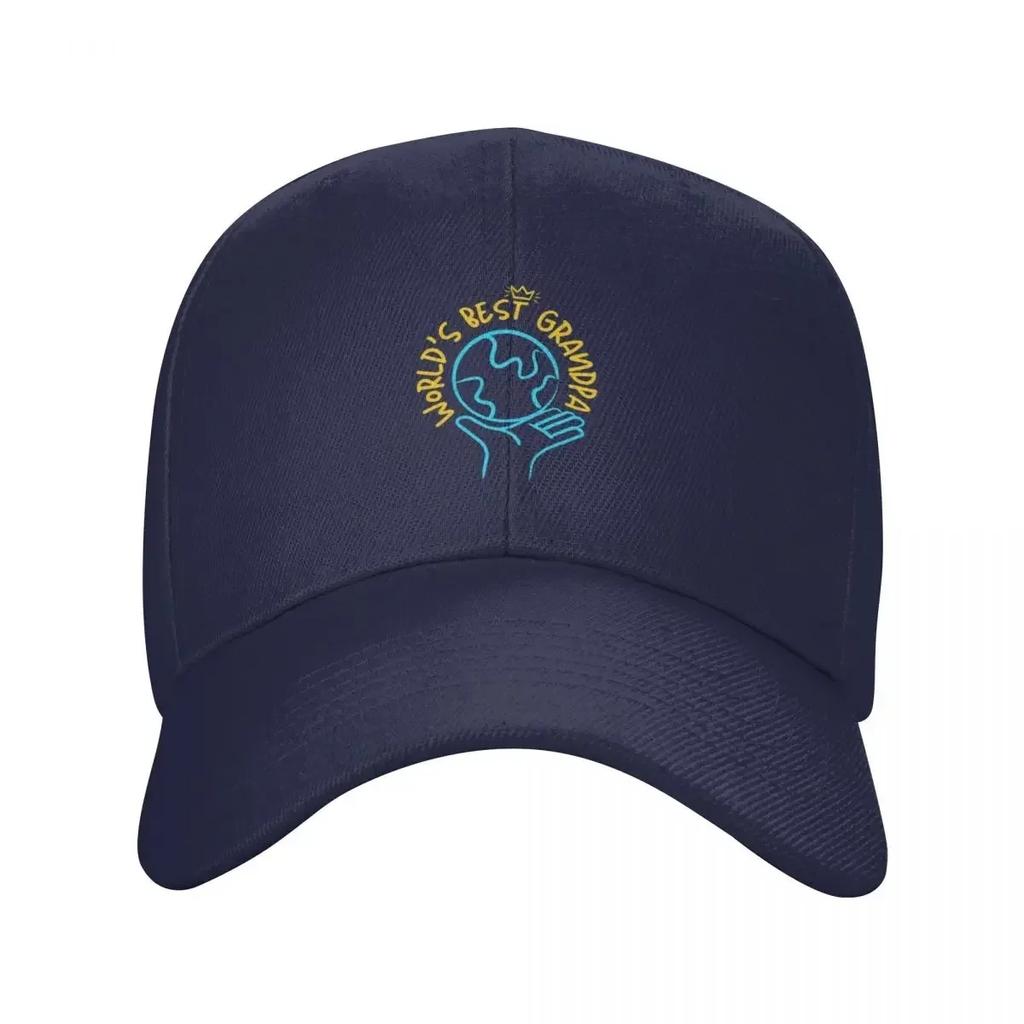 Grandpa Day  Worlds Best Grandpa Baseball Cap Trucker Cap Cosplay Golf Hat Designer Hat GirlS Hats WoUnisexs