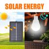 3pcs 5V 15W 300LM Solar Lighting Bulb Portable Solar Power Panel Battery Charger Energy Saving Outdoor Lamp USB Rechargable