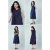 Giordano Washed Denim Sleeveless Dress