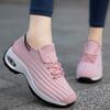 Women Knitted Mesh Sneakers Fashion Socks Shoes Air-cushion Platform Shoes Ladies Breathable Walking Traveling Shoes