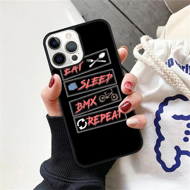 Love BMX Bike Sports cool Phone Case Cover For iPhone 17 Air 15 16 14 13 12 Pro Max 11 Pro Max Plus Coque Shell