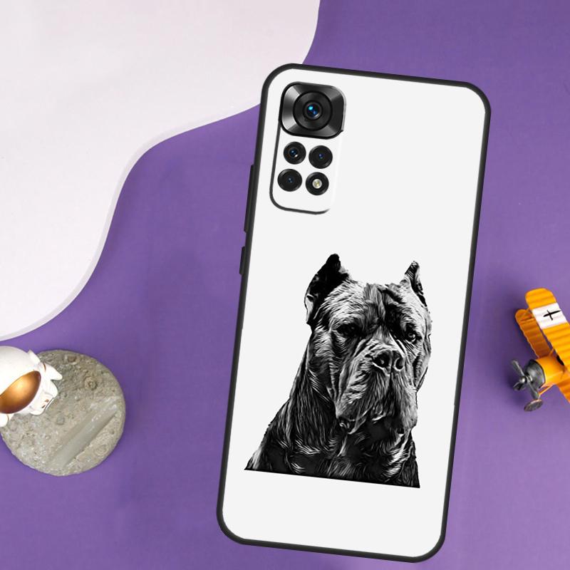 Cane Corso Italian Mastiff Case For Xiaomi Redmi Note 13 Pro 14 12 9 10 11 Pro 10S 11S 12S Redmi 14C 13C 10C 12C Cover