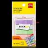 Deli 5-Color Fluorescent Film Index Tabs