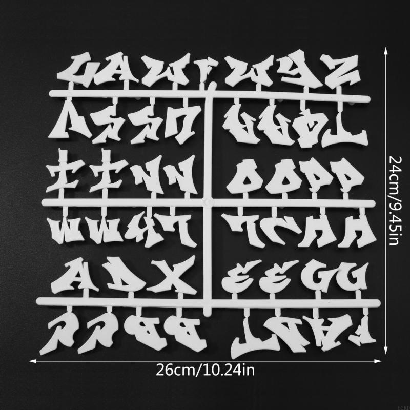 62KD 2 Sheet Halloween Letters for DIY Changeable Plastic Letterboard Decorations