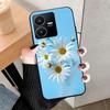 For Vivo Y22 4G Case Wolf Cat Soft Silicone Shockproof Phone Cover For Vivo V2207 V2206 Y22s Y 22 Y 22S Cases 2022 Black Bumper