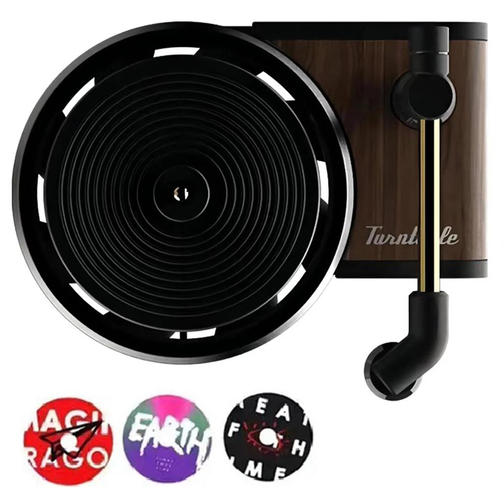 Record Player Aromas Diffuser for Car Airs Outlet Automotive Air-outlet Fragrance Diffuser for Vehicle Car