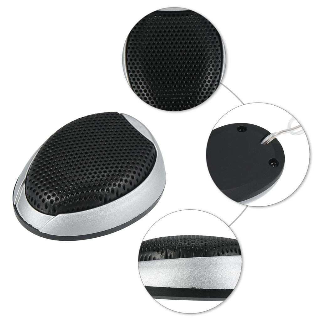 ACROPIX Car Speaker Tweeter Car Auto Speaker High Frequency Stereo Tweeter Silver Tone Plastic 68x53x25mm 2pcs