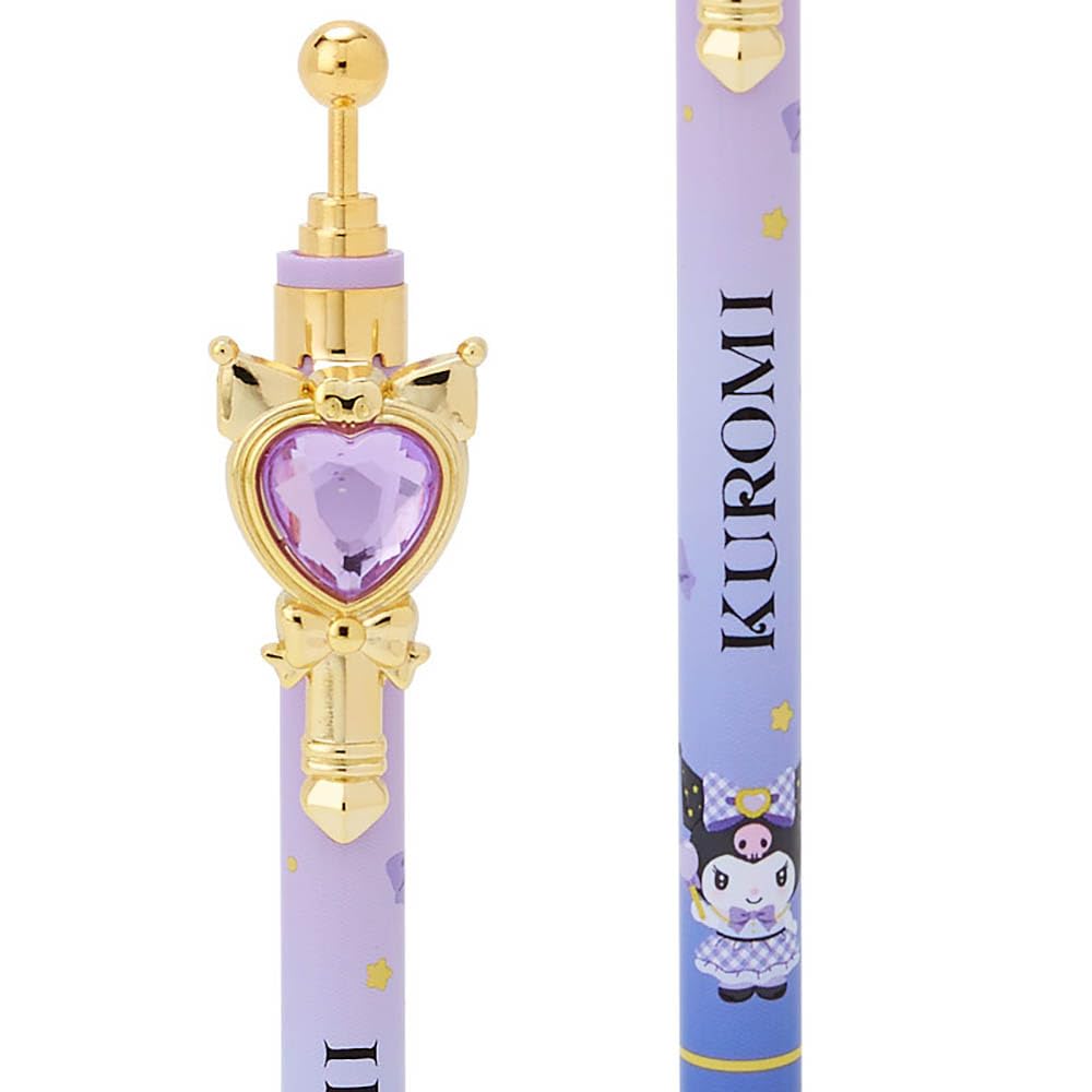 Sanrio Ballpoint Pen with Stone Make You Like It Even Kuromi Ink Black 682691 (I'll More) Color