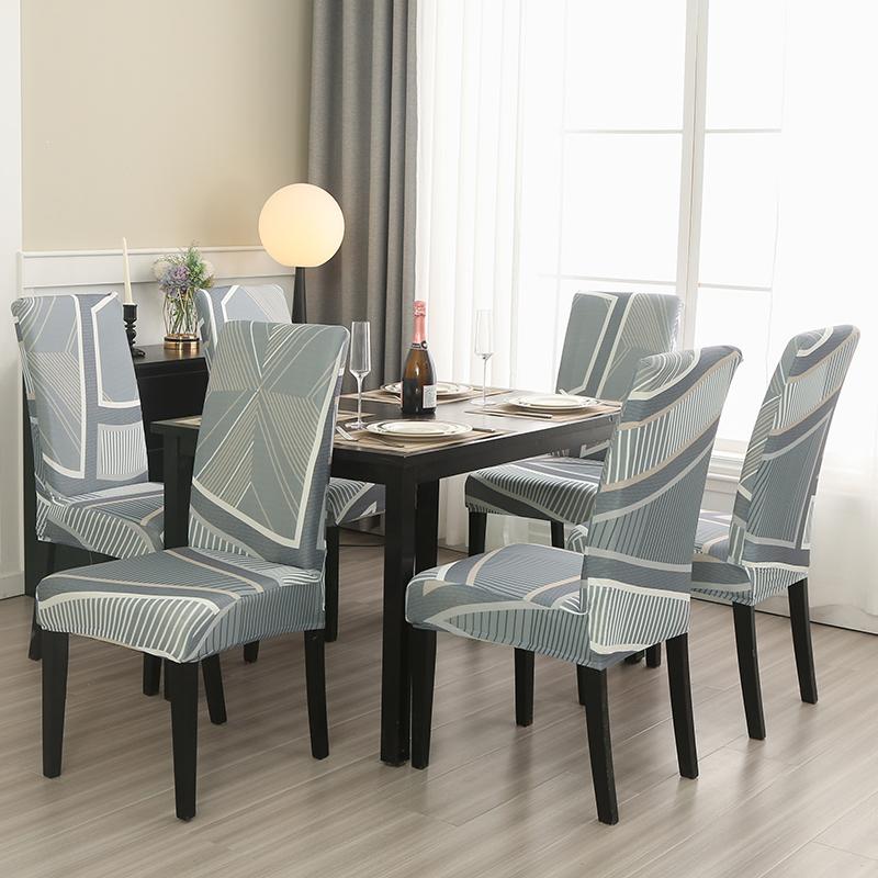 Dining Chair Slipcover Parsons Chair Furniture Protector Stretch Chair Covers For Dining Room, Restaurant, Kitchen, Party 4/6Pcs