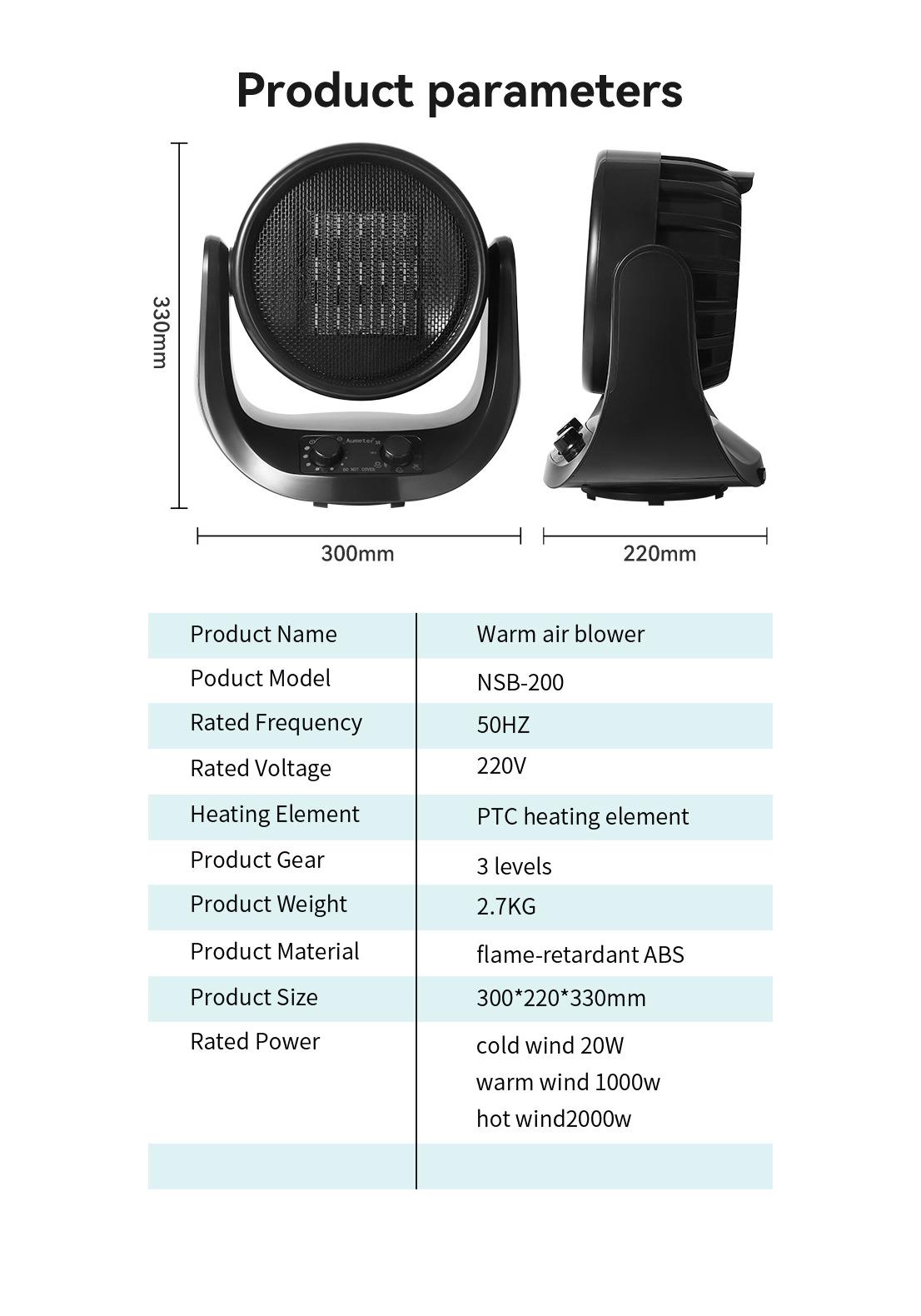 Compact Desktop Fireplace-Style Heater Fan, Energy-Efficient Electric Heater for Quick Office and Home Heating.