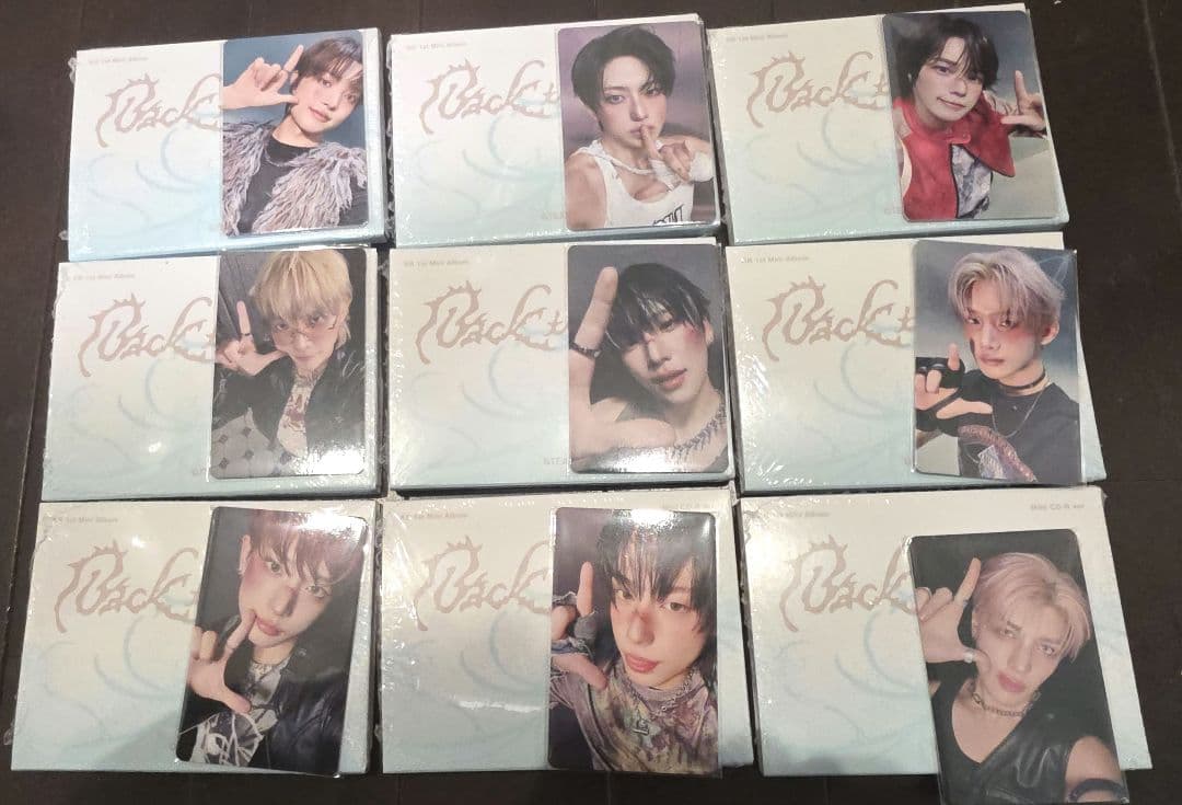 

[USED] &TEAM Back to life Weverse 9 CDs 9 photo cards