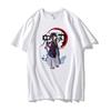 Casual Anime Demon Slayer Kimetsu No Yaiba Graphics Women T-Shirt Summer Loose Blouse 90S O-Neck Ladies White Kids Tops Men Tees