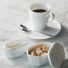 Noritake Grandir Demitasse Cup, 110cc, Microwave and Dishwasher Safe, White, Fine Porcelain (Premium White), 1657L/94992C