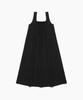 TTUDEMENT Sleeveless Long Dress Black