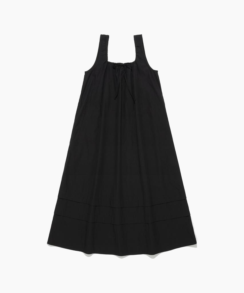 TTUDEMENT Sleeveless Long Dress Black