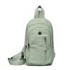 Brusttasche Leichte wasserabweisende Nylon-Tasche Umhängetasche Handtasche Multifunktionaler Damen-Rucksack
