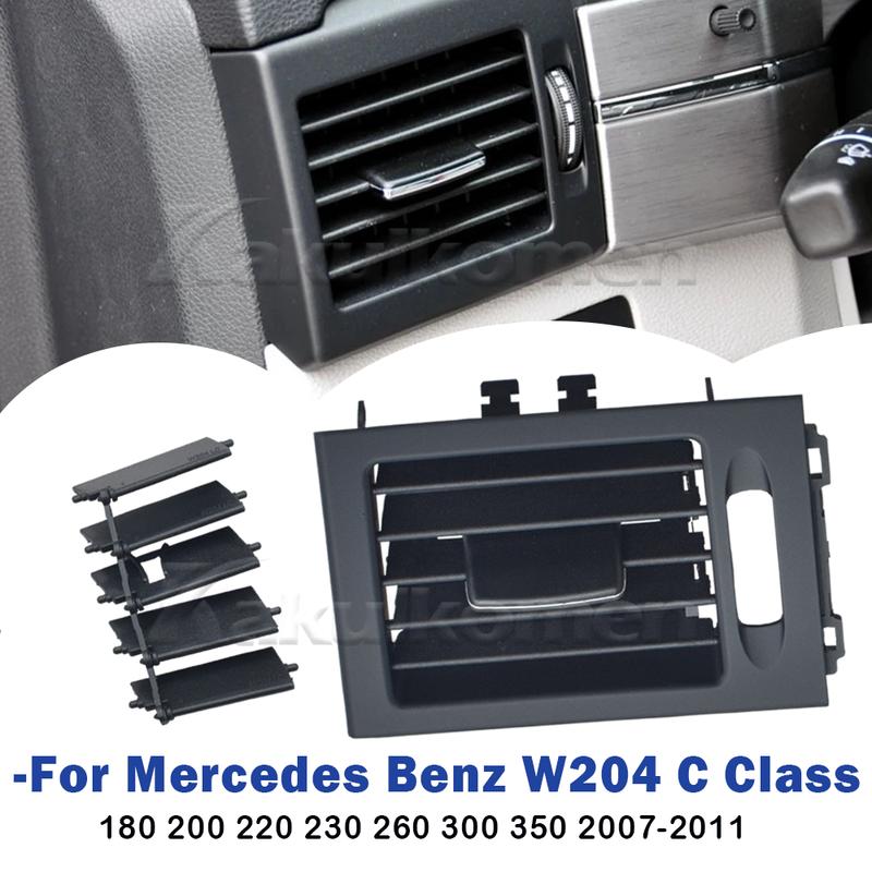 LHD Front Rear Fresh Air Vent Outlet Grille For Mercedes Benz W204 C Class C180 C200 C220 C230 C260 C300 C350 2007 2008-2011