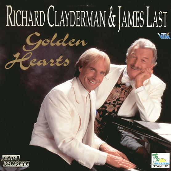 

LP Record RICHARD CLAYDERMAN JAMES LAST Golden Hearts PA603 Paradiso 1990 Belgium Jazz Used