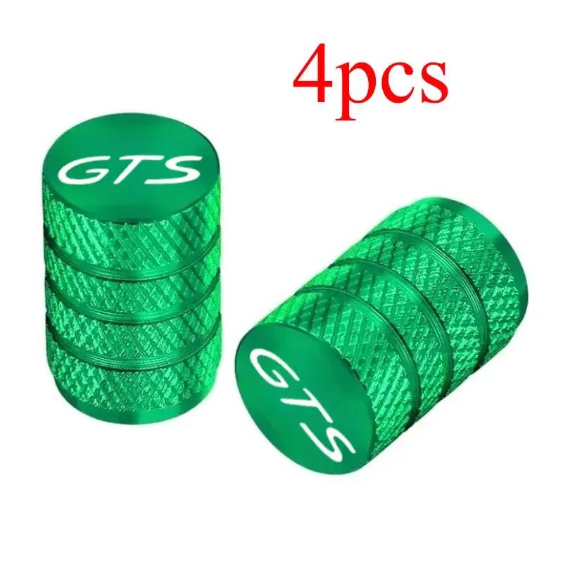 For Porsche GTS Cayenne Cayman Panamera Macan 911 718 928 901 4pcs Car Wheel Tire Air Valve Caps Stem Cover Caps Airdust Cover Valve Stems 1