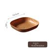 Japanese Style Imitation Wood Grain Plastic Tray