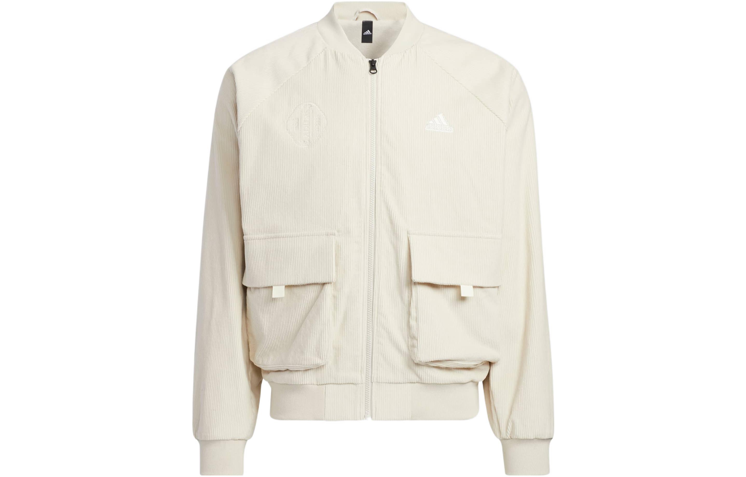Adidas Вельветовая куртка St Cord Wvjacket Мужская Белая HR4446 L