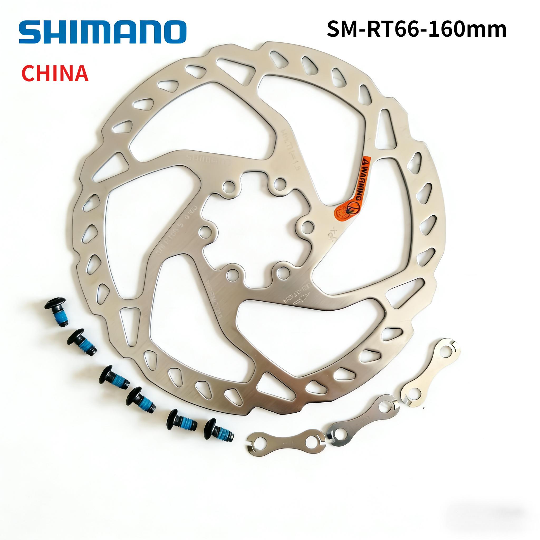 Тормозной диск SHIMANO SM-RT66 6-болтовый для горного велосипеда 160/180/203 мм RT66 160MM