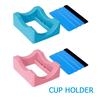 Tumbler Holder Silicone Cup Cradle Stand Anti Slip Lightweight Two Angle Support Tumbler Cradle Rack Household Accessories